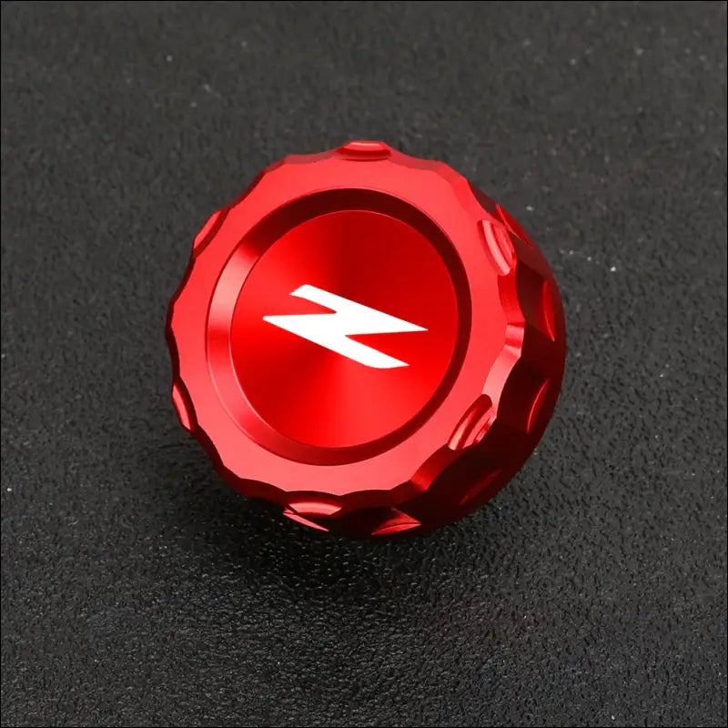 Kawasaki Z900 Bremsflüssigkeitsbehälter Deckel Hochwertigen Deckel - Red LOGO 1