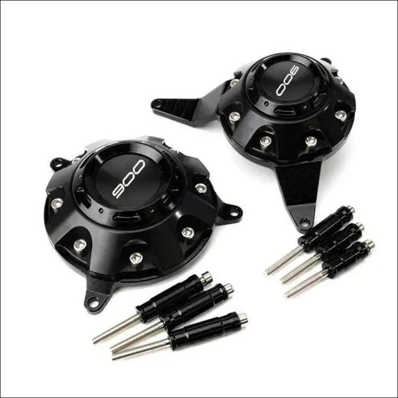 Kawasaki Z900 Motorschutz Set Hochwertige CNC Gefräste Optimaler Schutz - Black-900
