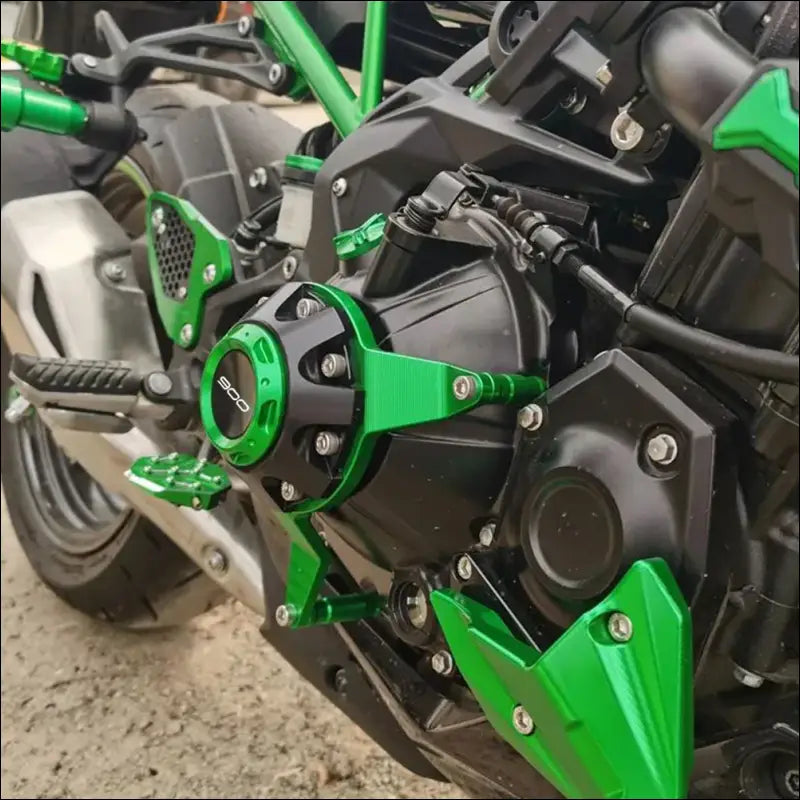 Kawasaki Z900 Motorschutz Set Hochwertige CNC Gefräste Optimaler Schutz