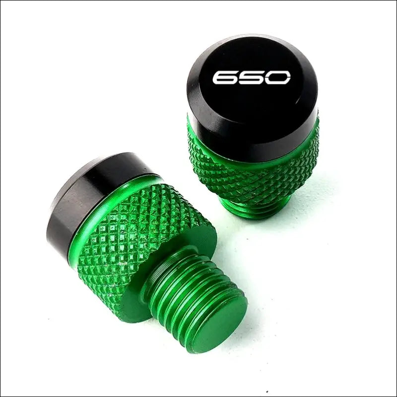 Kawasaki Z900 Spiegelloch Abdeckungen Z900SE Entfernst - Green 650 T