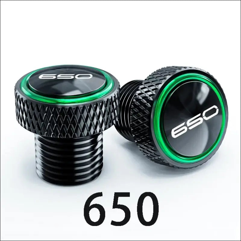 Kawasaki Z900 Spiegelloch Abdeckungen Z900SE Entfernst - Green 650 W