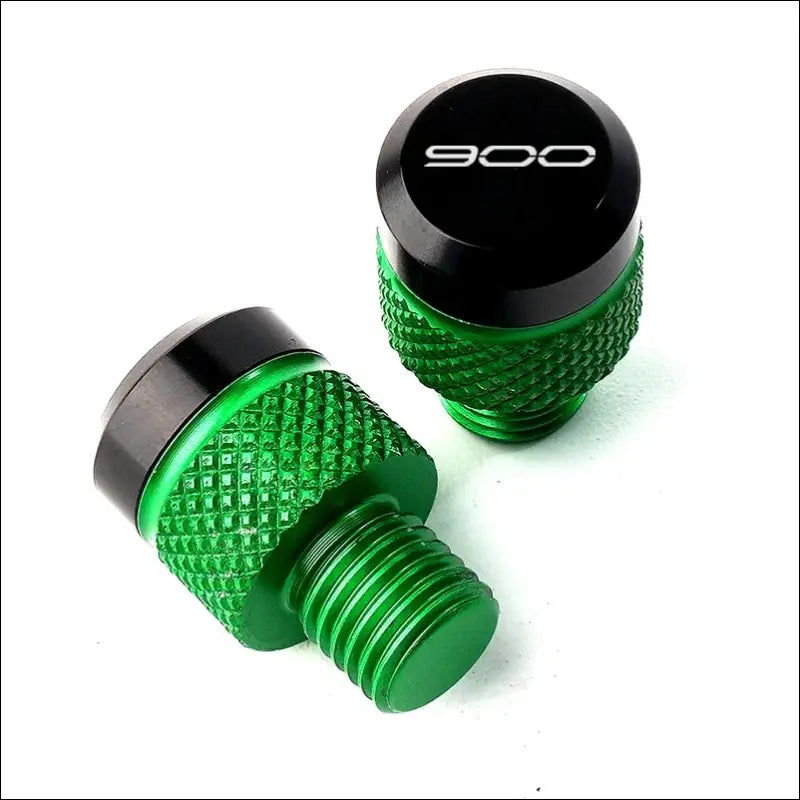 Kawasaki Z900 Spiegelloch Abdeckungen Z900SE Entfernst - Green 900 T