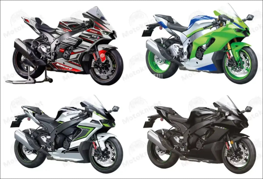 Kawasaki ZX-10R 2021-2024 Designs für sportlichen Look