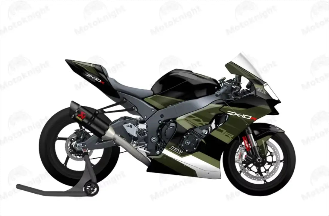 Kawasaki ZX-10R 2021-2024 Designs für sportlichen Look - Fairing Kit-7-13