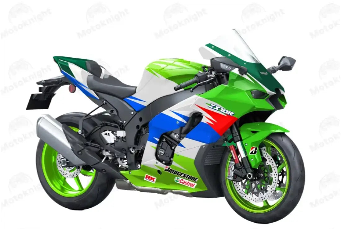 Kawasaki ZX-10R 2021-2024 Designs für sportlichen Look - Fairing Kit-7-11