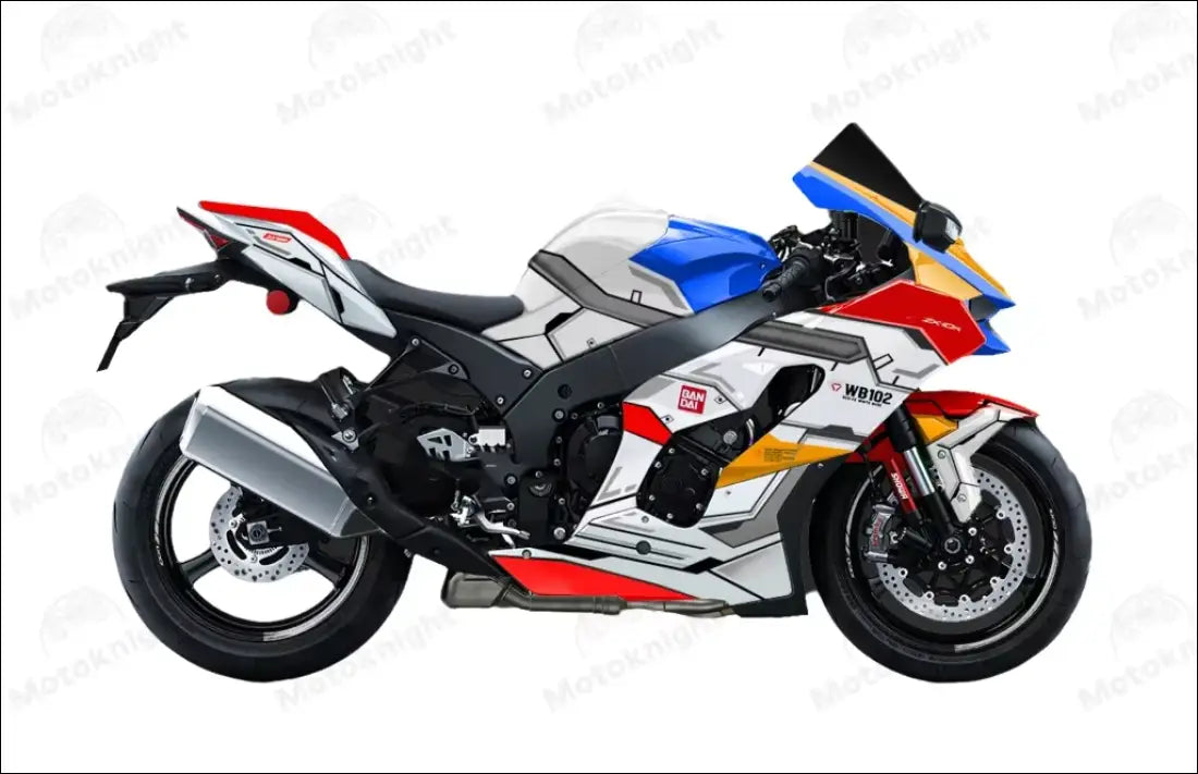 Kawasaki ZX-10R 2021-2024 Designs für sportlichen Look - Fairing Kit-7-6