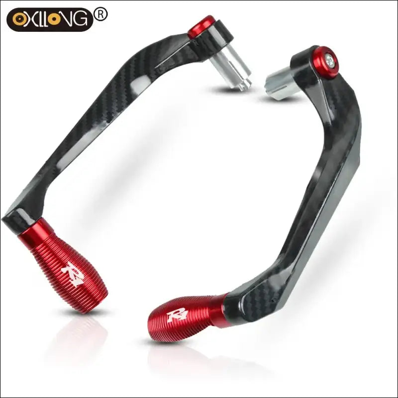 Lenkergriff- & Hebelschutz für Yamaha YZF-R1 (2003-2007) | Brems- & Kupplungshebel Schutzprotektor - red
