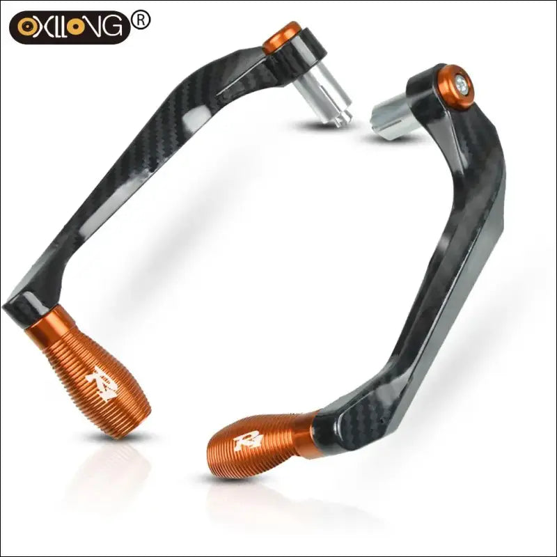 Lenkergriff- & Hebelschutz für Yamaha YZF-R1 (2003-2007) | Brems- & Kupplungshebel Schutzprotektor - orange