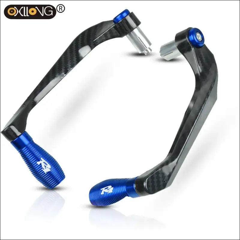 Lenkergriff- & Hebelschutz für Yamaha YZF-R1 (2003-2007) | Brems- & Kupplungshebel Schutzprotektor - blue