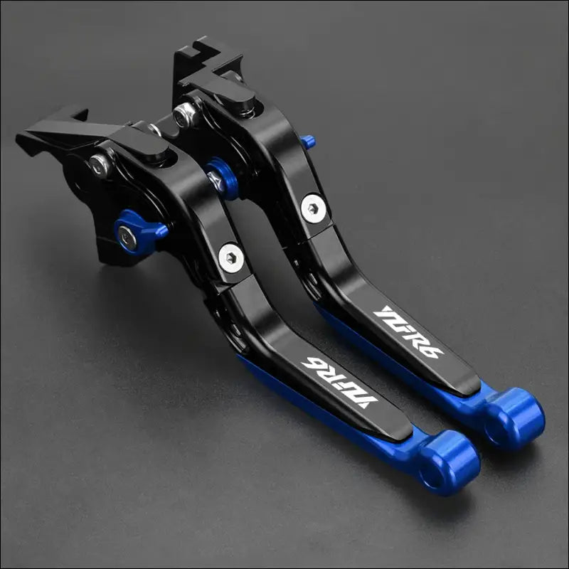 Motorrad Zubehör Einstellbare Brems- und Kupplungshebel sowie Lenkergriffe für Yamaha YZF-R6 (2017–2024) - YZFR6