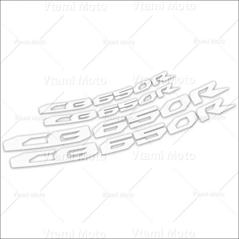 Reflektierende Motorrad Felgenaufkleber Reifenklebeband für CB650R - Silver