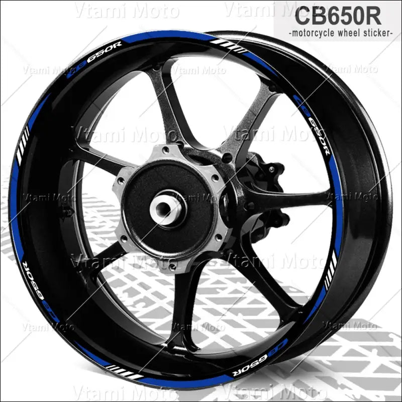 Reflektierende Motorrad Felgenaufkleber Reifenklebeband für CB650R