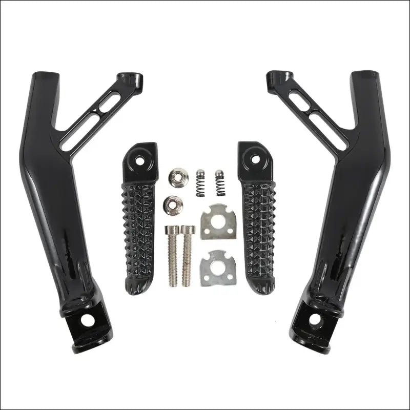 Sozius-Fußrastenhalterung für Yamaha YZF-R1/R1M (2015-2024) YZF-R7 (2022-2024) YZF-R6 (2017-2025) | Silber/Schwarz
