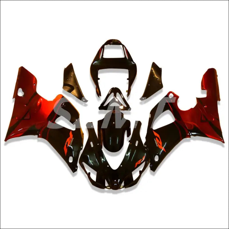 Verkleidung für Yamaha YZF-R1 (1998-1999) Weiß-Rot / Weitere Farben - Color 9