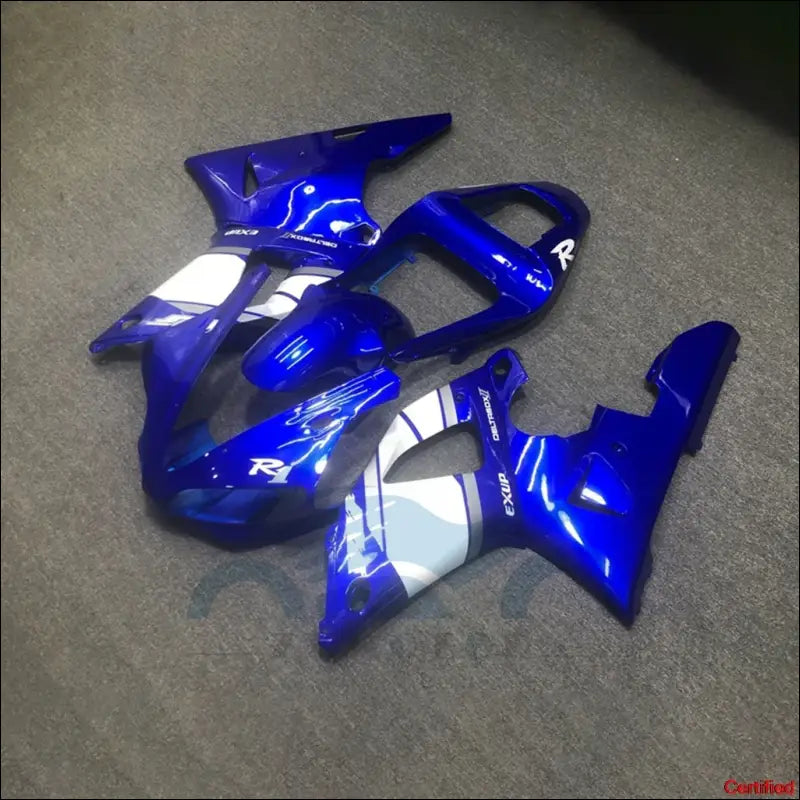 Verkleidungskit für Yamaha YZF-R1 (2000-2001) Rot / Blau