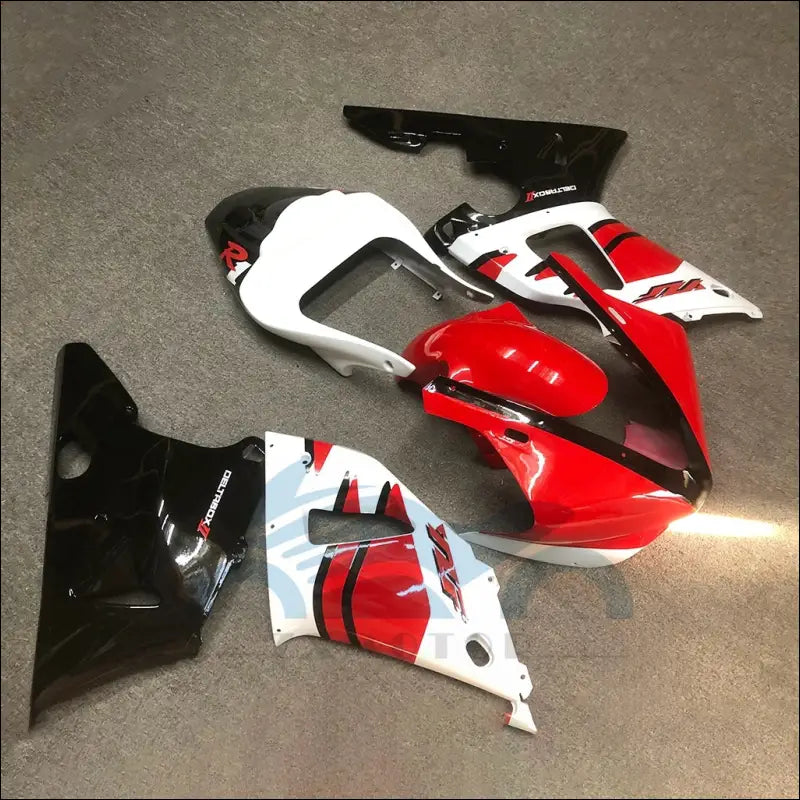 Verkleidungskit für Yamaha YZF-R1 (2000-2001) Rot / Blau