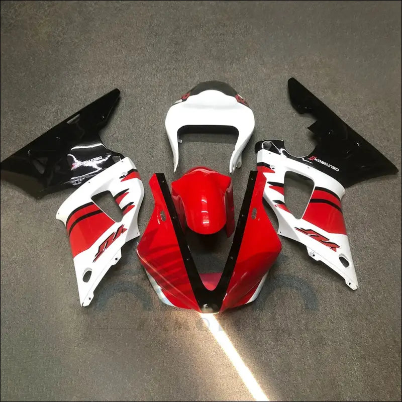 Verkleidungskit für Yamaha YZF-R1 (2000-2001) Rot / Blau - NO.2