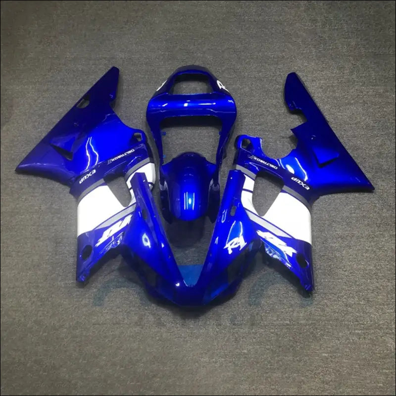 Verkleidungskit für Yamaha YZF-R1 (2000-2001) Rot / Blau - NO.4