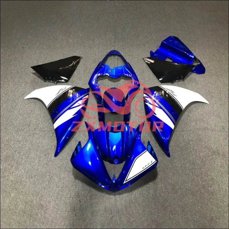 Verkleidungsset für Yamaha YZF-R1 (2009-2014) Schwarz Rot/ Weitere Farben - 2009-2012 1 / Standard