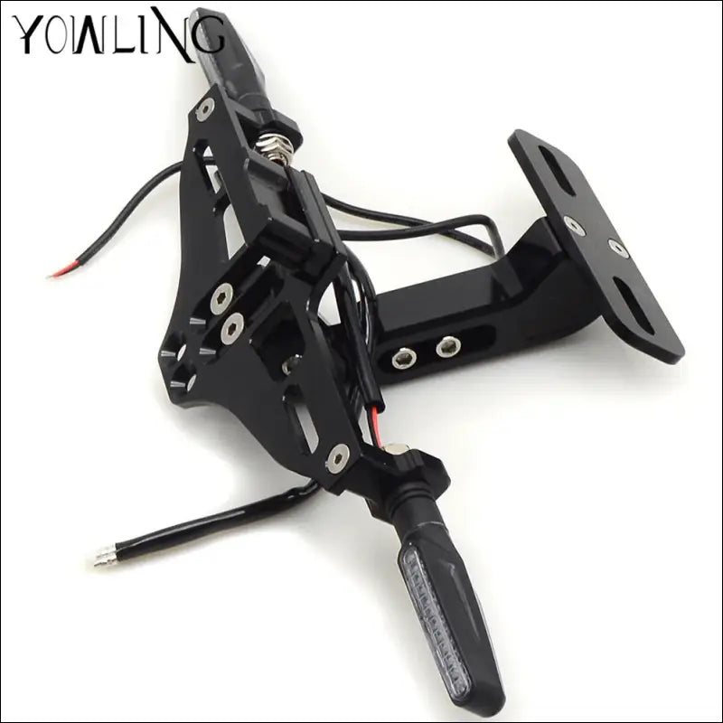 Verstellbarer Kennzeichenhalter Yamaha YZF-R6 03-06 - D Black
