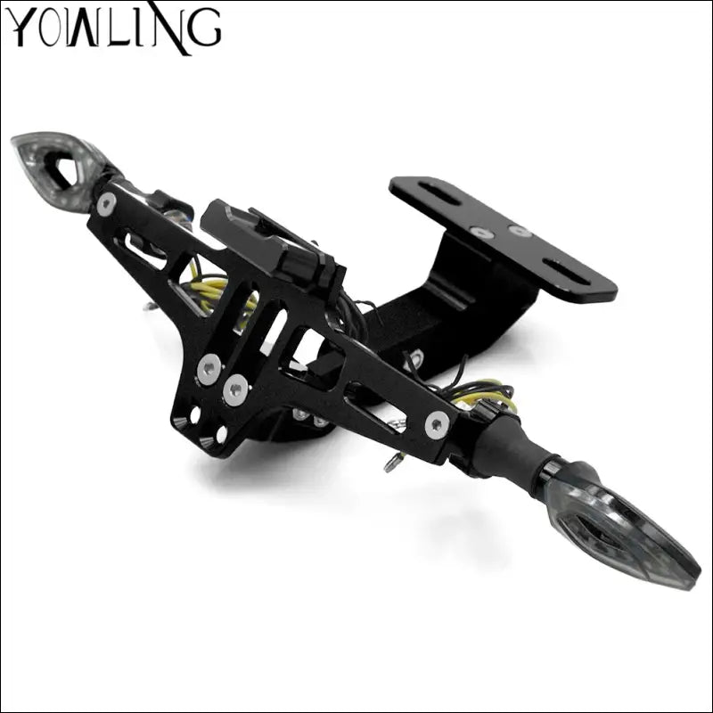 Verstellbarer Kennzeichenhalter Yamaha YZF-R6 03-06 - F Black