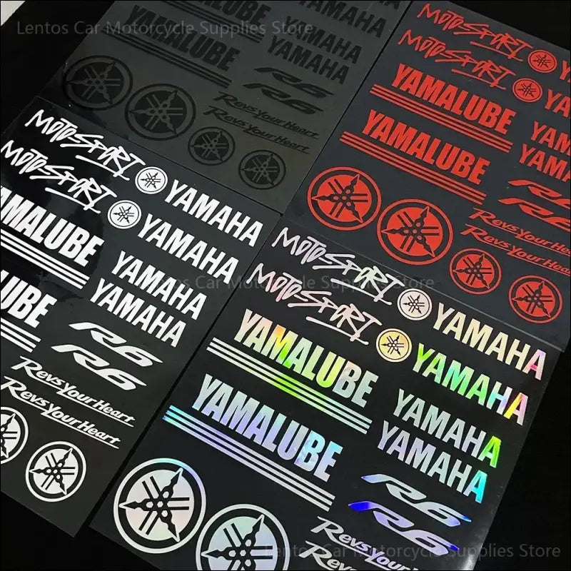 Yamaha Aufkleber Set