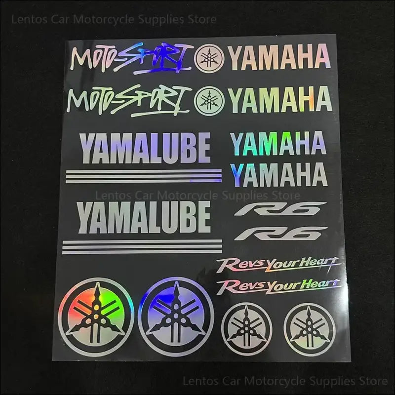 Yamaha Aufkleber Set