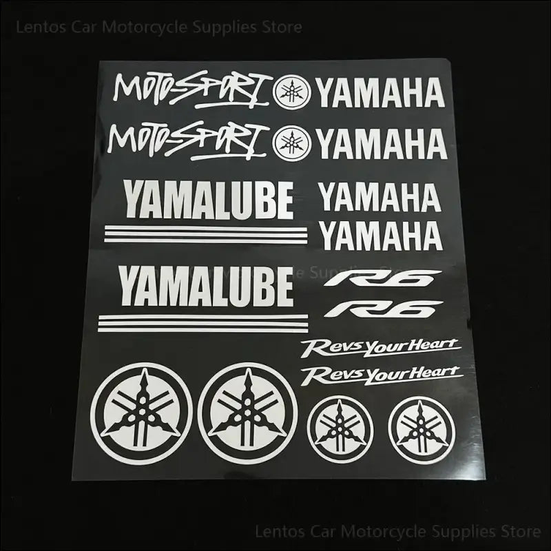 Yamaha Aufkleber Set