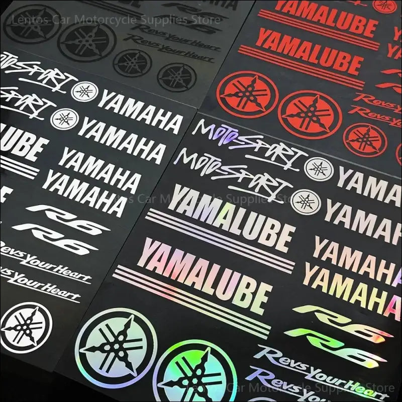 Yamaha Aufkleber Set
