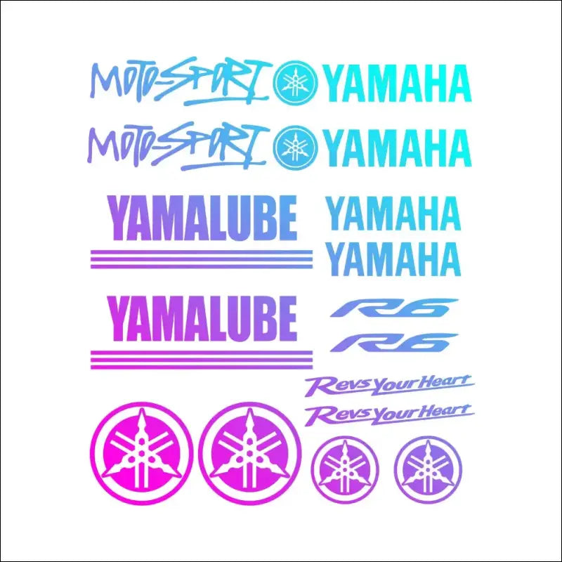 Yamaha Aufkleber Set - A1 laser