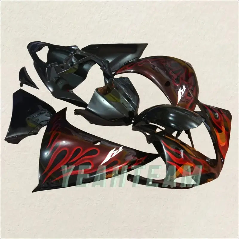 Yamaha R1 2009-2012 Verkleidungsset Rot einfache Montage
