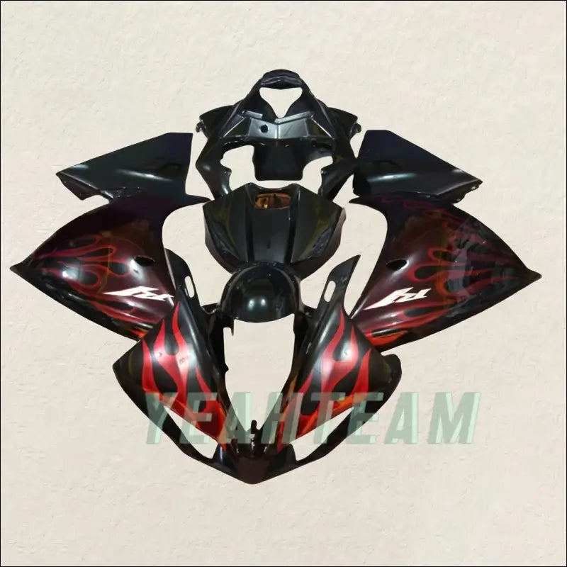 Yamaha R1 2009-2012 Verkleidungsset Rot einfache Montage - NO.3