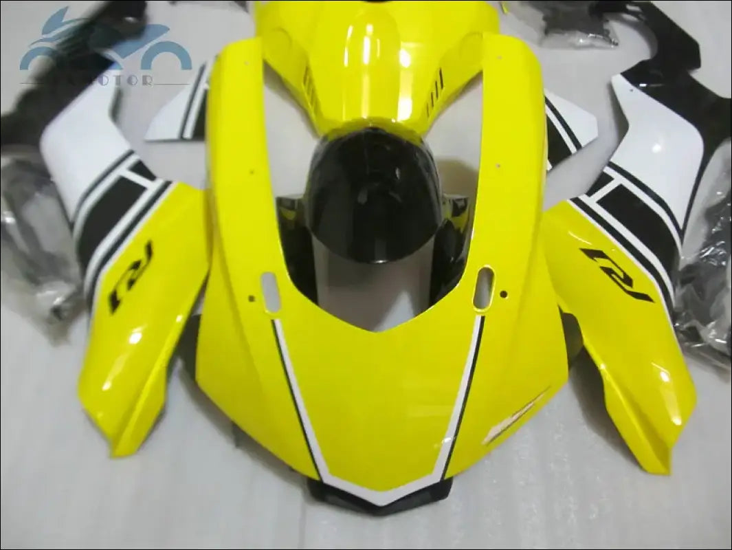 Yamaha R1 2015-2018 Gelb Weiß ABS Verkleidungskit - Standard