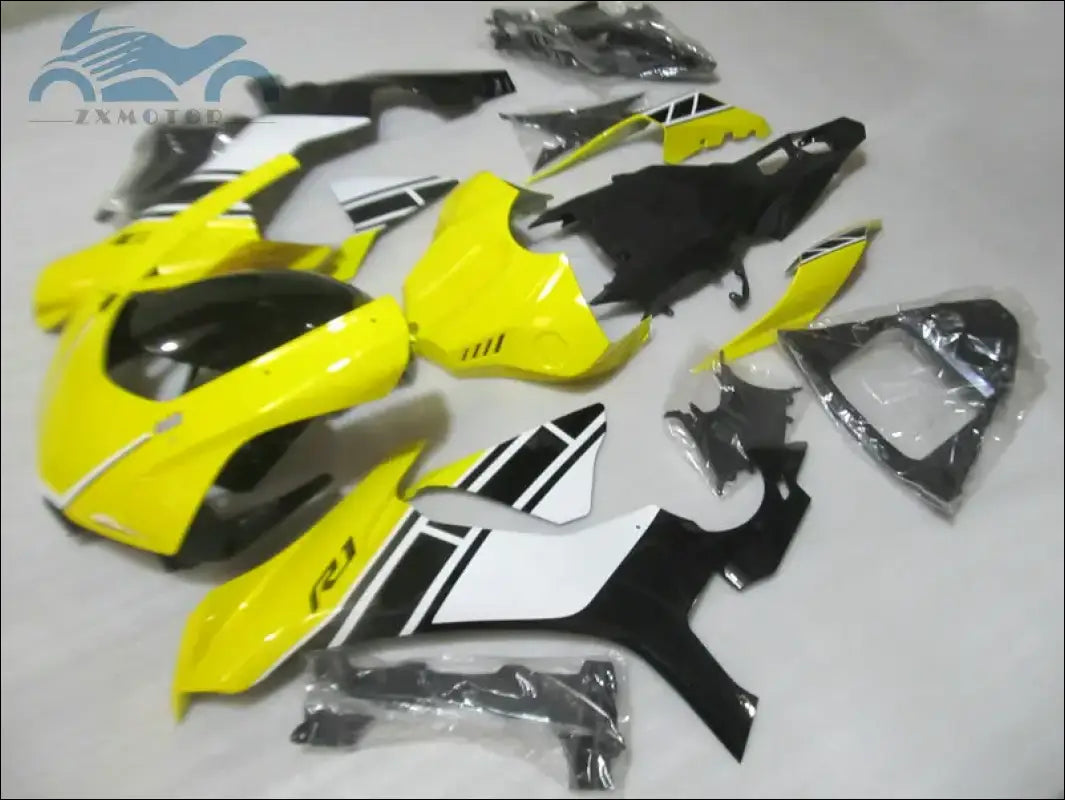 Yamaha R1 2015-2018 Gelb Weiß ABS Verkleidungskit - Standard