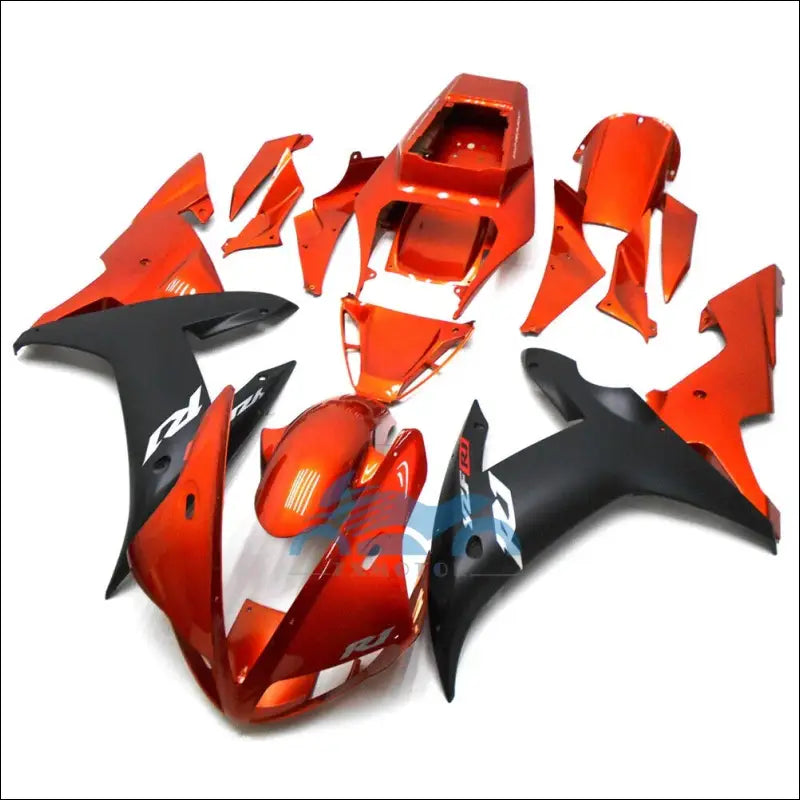 Yamaha YZF-R1 02-03 Orange Verkleidungskit - Same as Pictures