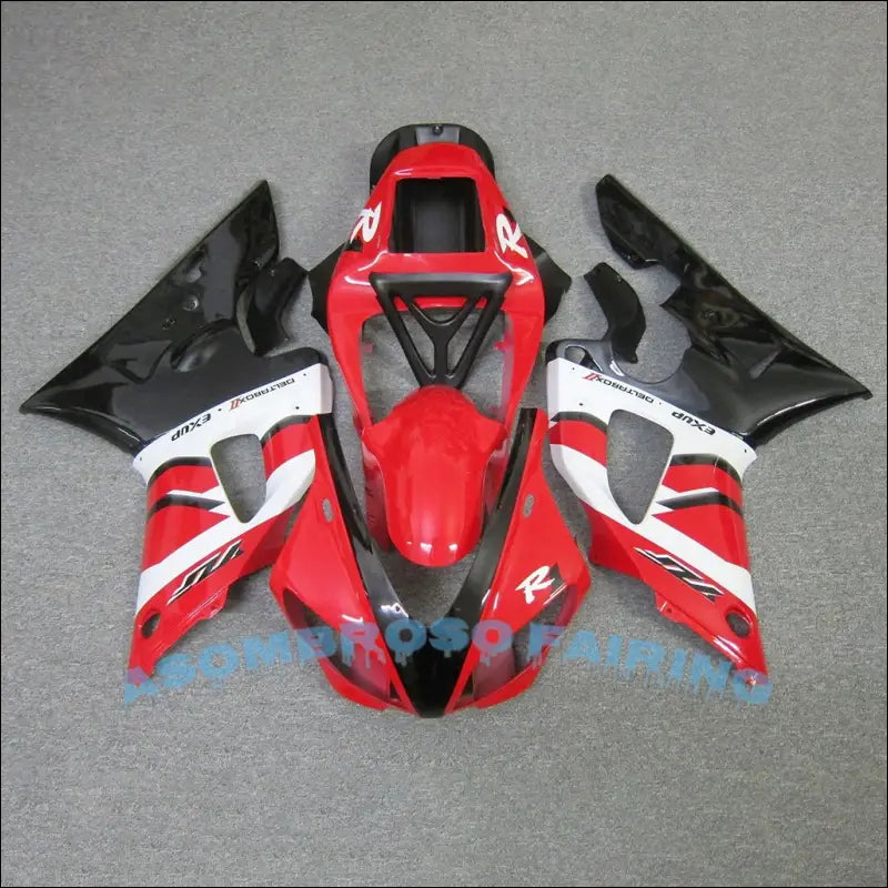 Yamaha YZF-R1 1998-1999 Verkleidung Rot-Schwarz - NO.2