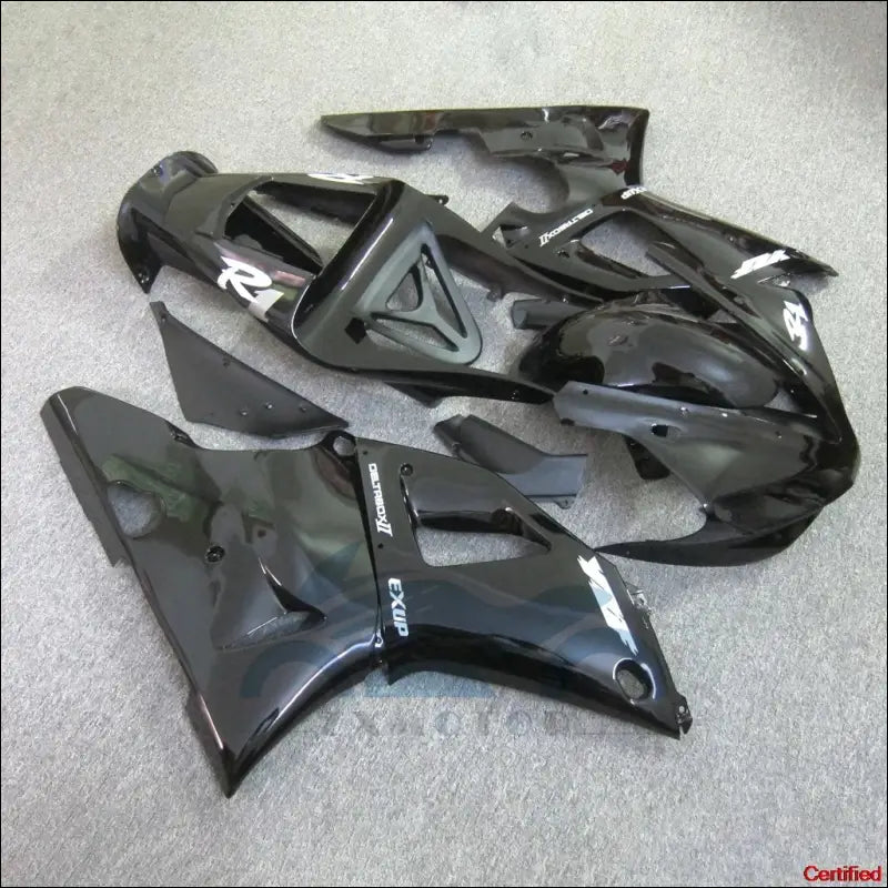Yamaha YZF-R1 (2000-2001) Schwarzes Verkleidungskit