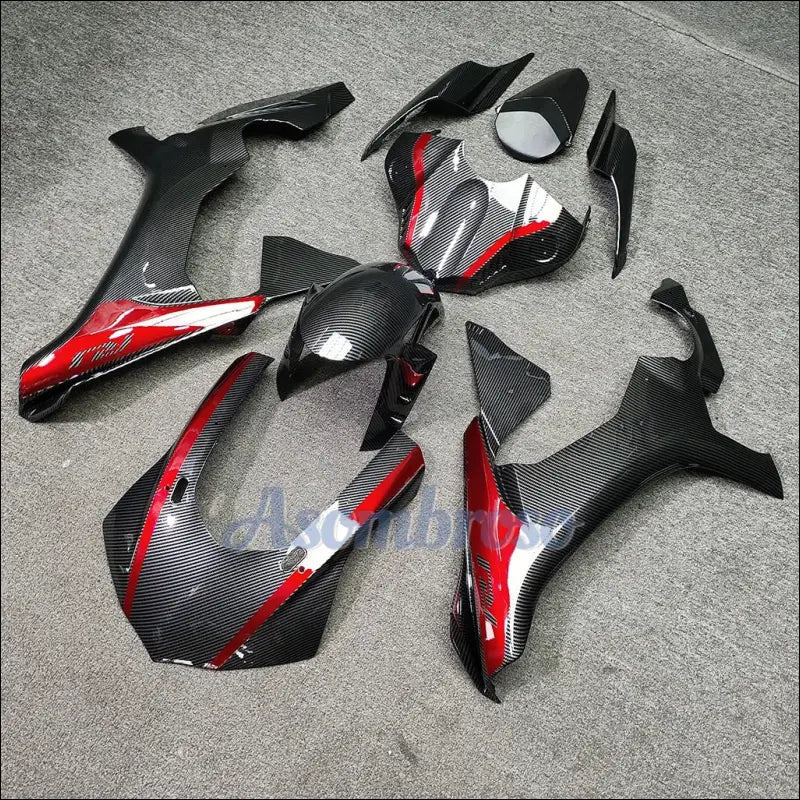 Yamaha YZF R1 2015 2019 Rotes Verkleidungskit Passend - Colour1