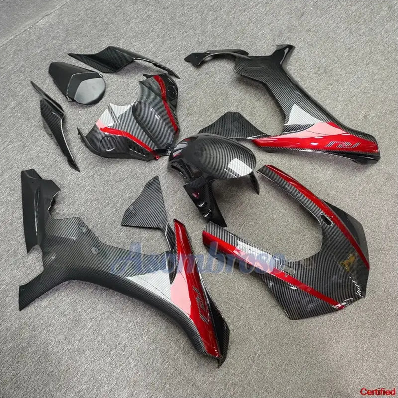 Yamaha YZF R1 2015 2019 Rotes Verkleidungskit Passend - Colour1