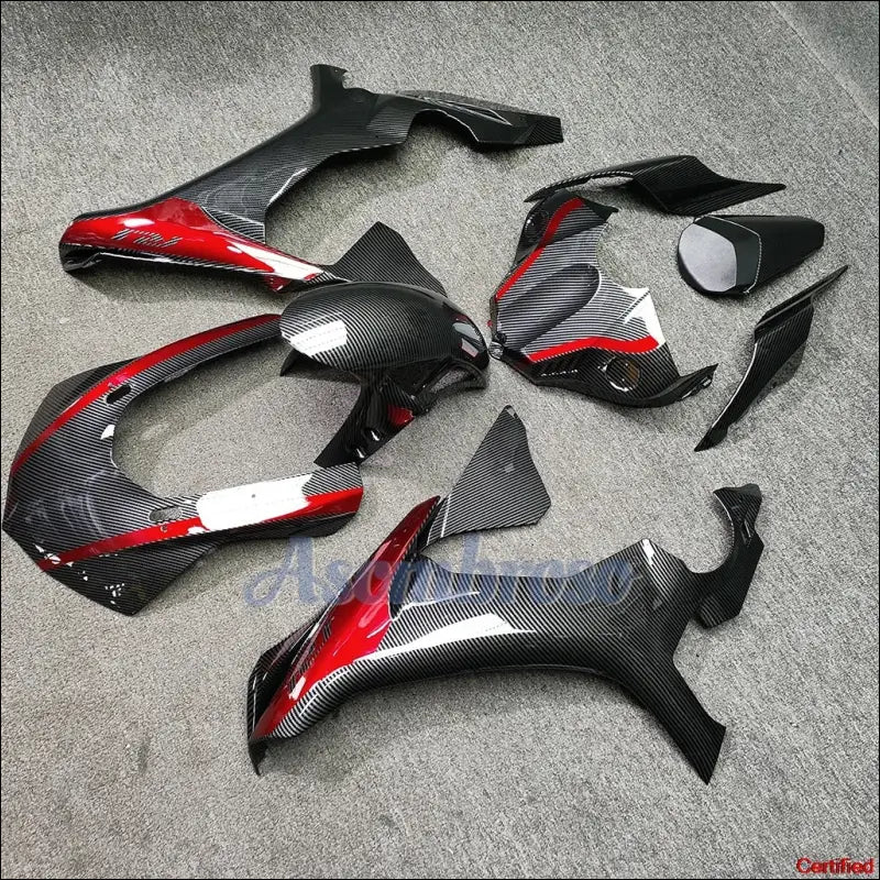 Yamaha YZF R1 2015 2019 Rotes Verkleidungskit Passend - Colour1