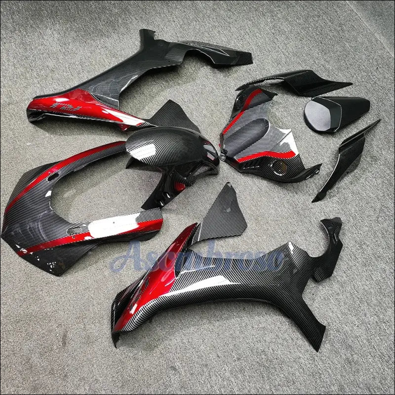 Yamaha YZF R1 2015 2019 Rotes Verkleidungskit Passend - Colour1