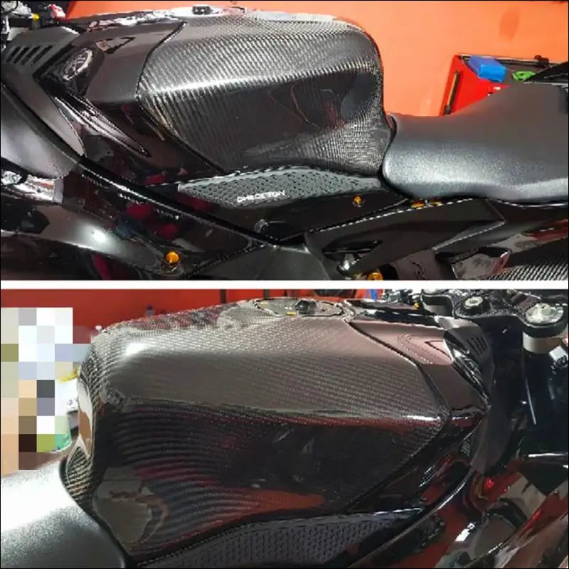 Yamaha YZF-R1 2015-2021 Carbon Faser Tankabdeckung - Y150Gloss