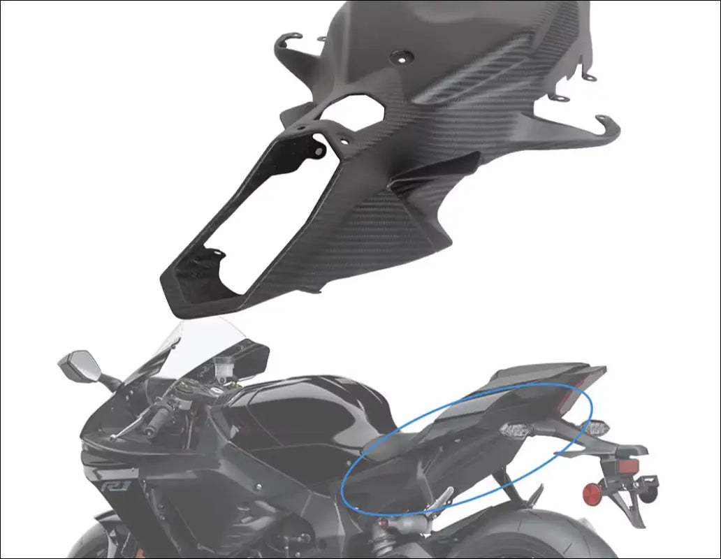 Yamaha YZF-R1 R1M 2015-2022 | Carbon Fiber Unterboden Heckverkleidung