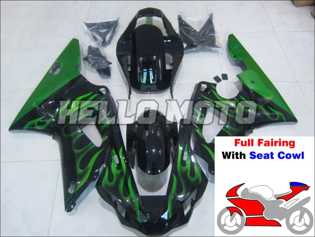 Yamaha YZF-R1 RN01 Verkleidungskit 1998-1999 - With Seat Cowl