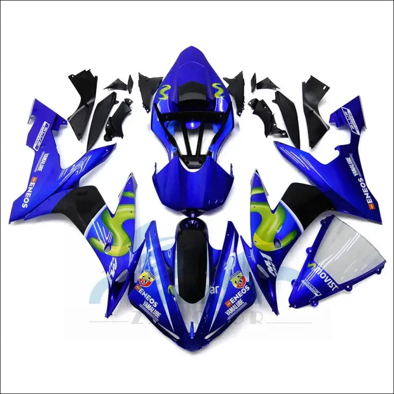 Yamaha YZF-R1 Verkleidung 2004 2006 Violett individuelle Optik - NO.2