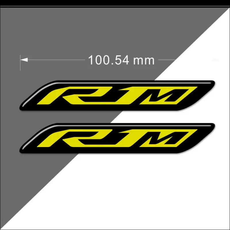 Yamaha YZF-R1M Tankpad Emblem Set (2016-2020)