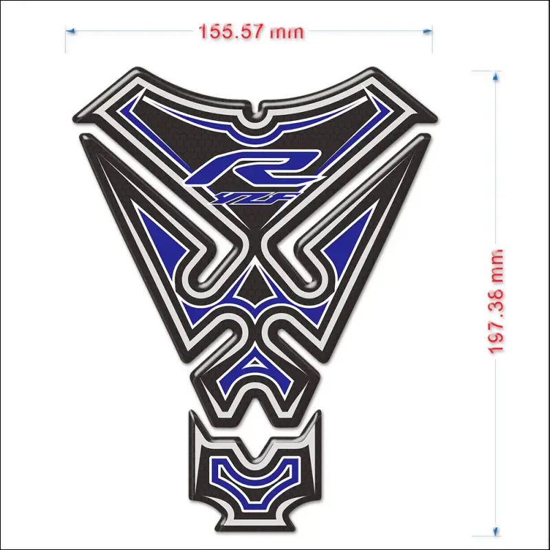 Yamaha YZF-R1M Tankpad Emblem Set (2016-2020)