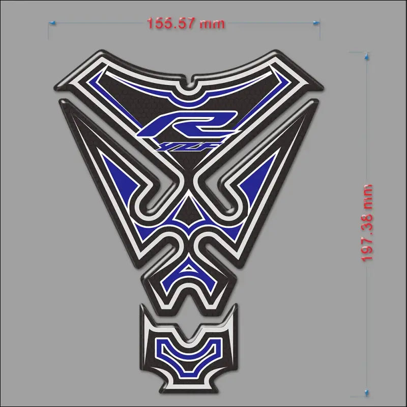 Yamaha YZF-R1M Tankpad Emblem Set (2016-2020) - YZF R