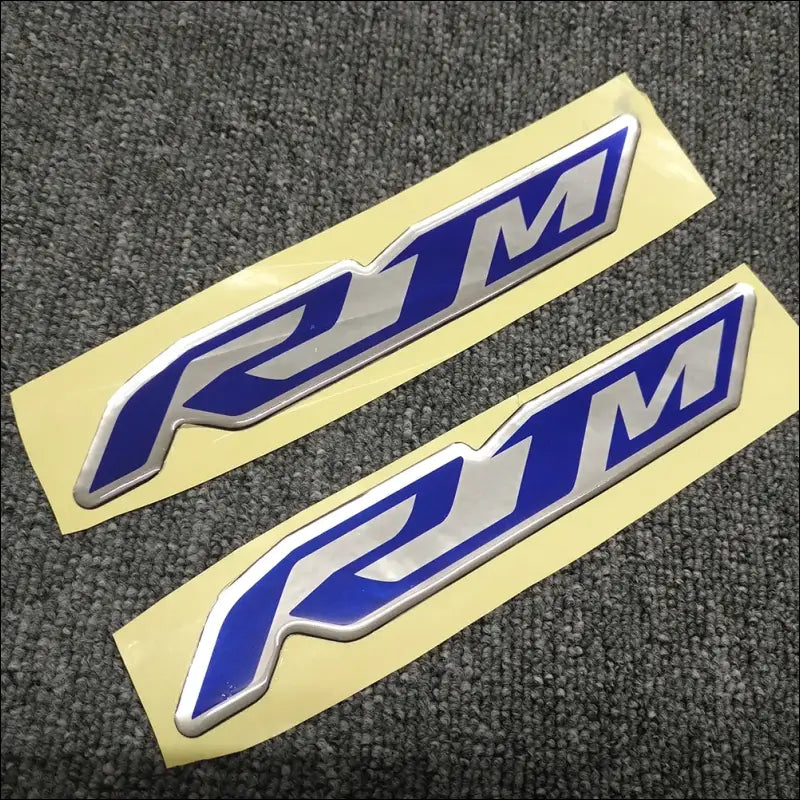 Yamaha YZF-R1M Tankpad Emblem Set (2016-2020) - YZF R1M 1