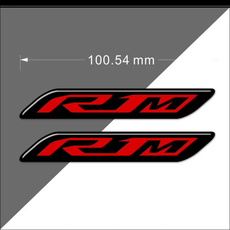 Yamaha YZF-R1M Tankpad Emblem Set (2016-2020) - YZF R1M